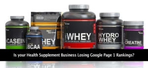 Is Your Supplement Business Losing Google Ranking